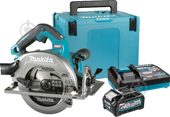 Пилка дискова Makita XGT 40 V Max 190 мм HS003GM201 - фото 1