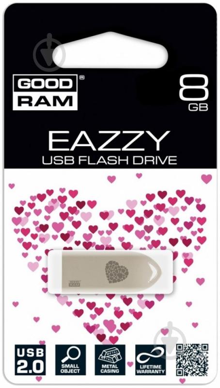 Флеш-память USB GOODRAM Eazzy 8 ГБ USB 3.0 (PD8GH2GREASR10) - фото 5