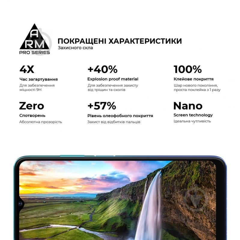 Защитное стекло Armorstandart Pro для ZTE Blade V30 Vita Black - фото 4