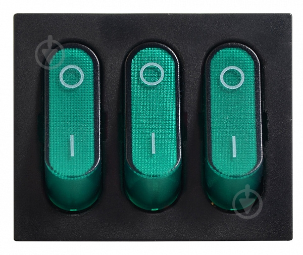 Кнопка Аско-Укрем KCD2-3101N GR/B 220V A0140040121 - фото 2