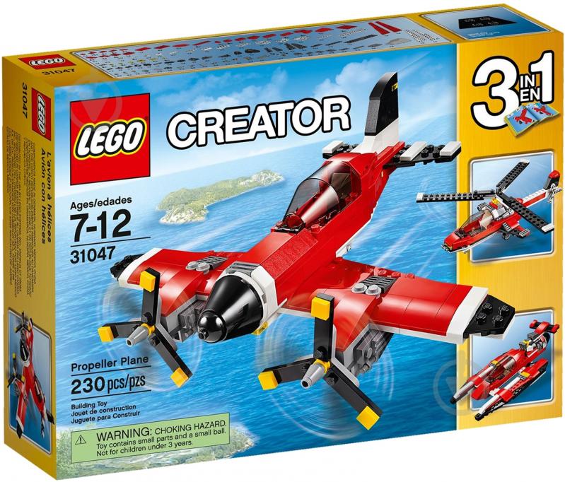 Конструктор LEGO Creator Винтовой самолет 31047 - фото 1