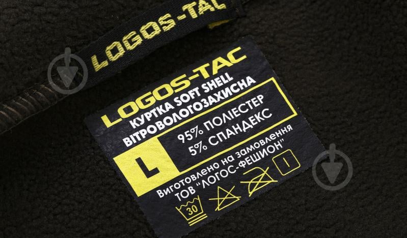 Куртка мужская демисезонная LOGOS-Tac тактическая "Softshell" теплая 04-07-00-0012 р.L хаки - фото 7