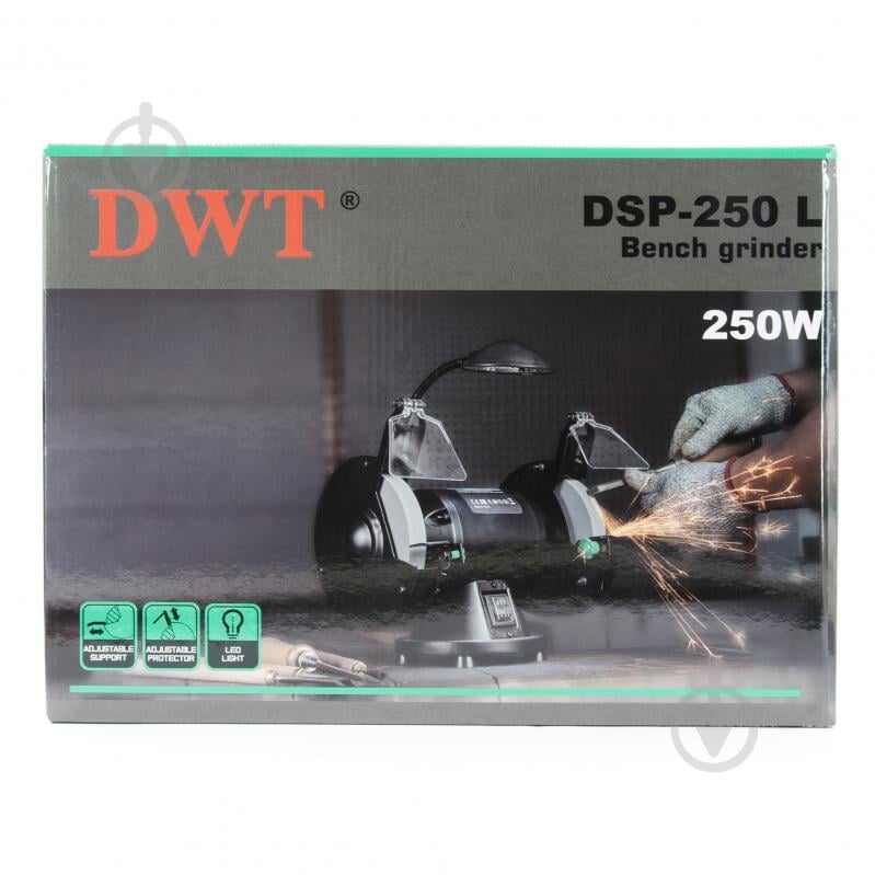 Верстат заточувальний DWT DSP-250 L - фото 7