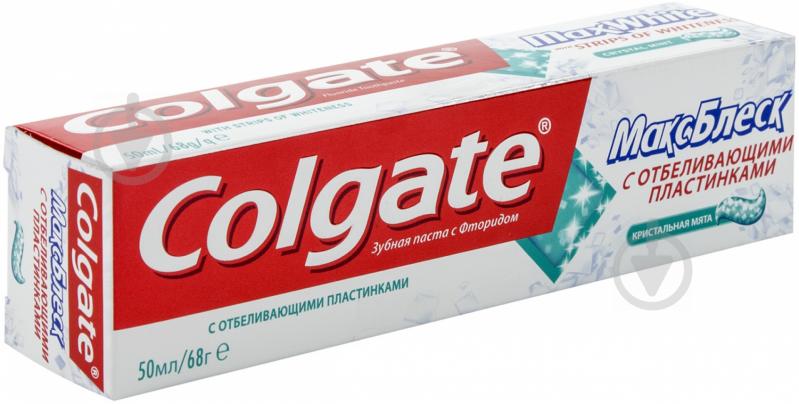 Зубная паста Colgate Макс Блеск отбеливающая 50 мл - фото 2