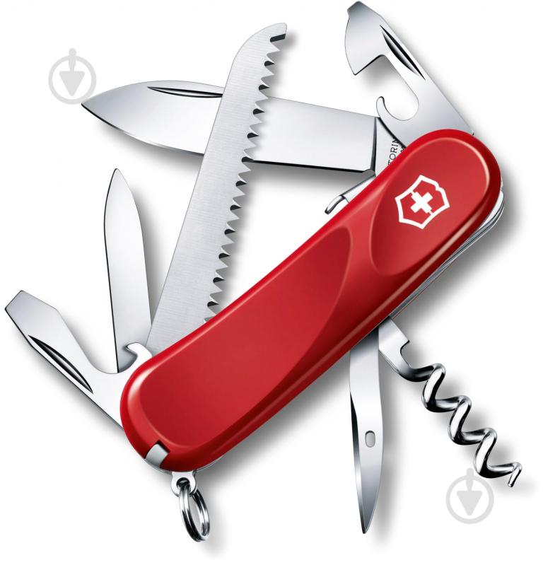 Нож швейцарский Victorinox Delemont Evolution красный 2.3813.SE - фото 1