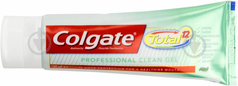 Зубная паста Colgate Total 12 Профессиональная чистка гель 100 мл - фото 1