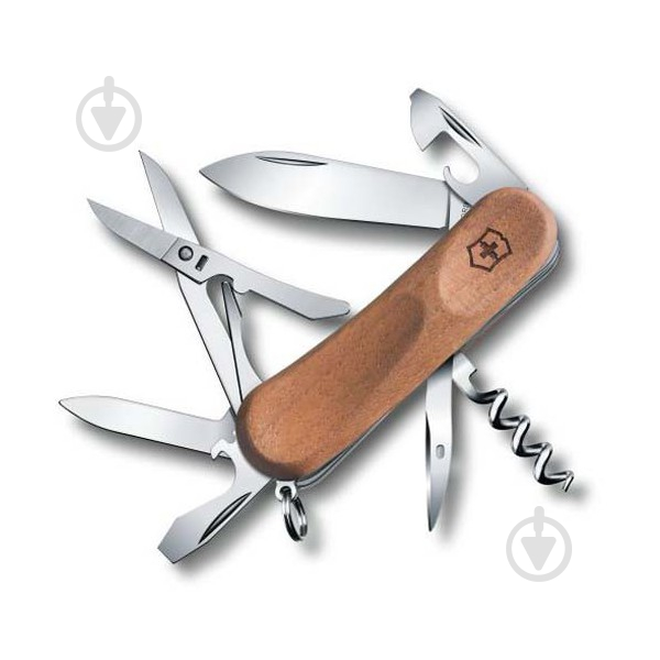 Ніж швейцарський Victorinox Delemont EvoWood 14 2.3901.63 - фото 1