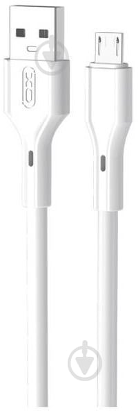 Кабель Xo NB230 Rock Series USB-A to Micro 1 м белый (NB230_M_White) - фото 1 Кабель Xo NB230 Rock Series USB-A to Micro 1 м белый (NB230_M_White) - фото 1