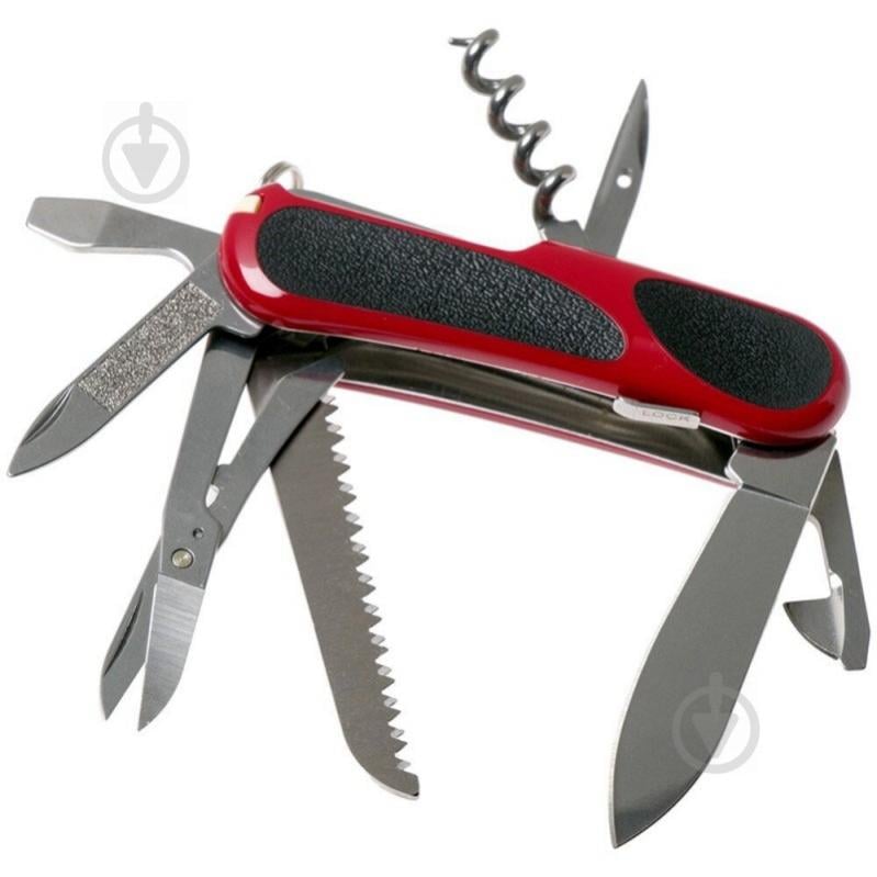 Нож швейцарский Victorinox Delemont EvoGrip S17 red/black 2.3913.SC - фото 6