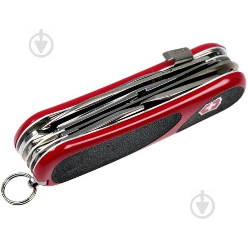 Нож швейцарский Victorinox Delemont EvoGrip S17 red/black 2.3913.SC - фото 7