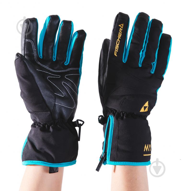 Рукавички FISCHER My Style G30117NbTe р. 8 чорний - фото 1