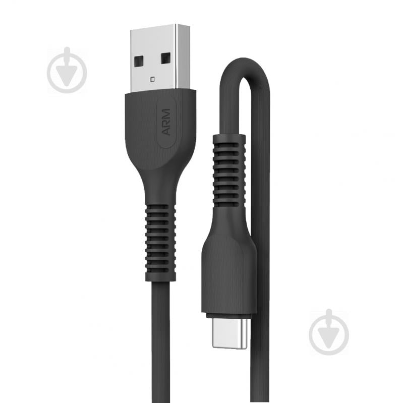 Кабель Armorstandart AR88 USB to Type-C 2,4A 1m Black (ARM60006) 1 м черный (60006) - фото 1