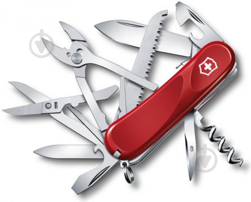 Нож Victorinox Delemont Evolution S52 red 2.3953.SE 2.3953.SE - фото 1 Нож Victorinox Delemont Evolution S52 red 2.3953.SE 2.3953.SE - фото 1