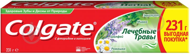 Зубная паста Colgate Лечебные травы 150 мл - фото 2 Зубная паста Colgate Лечебные травы 150 мл - фото 2