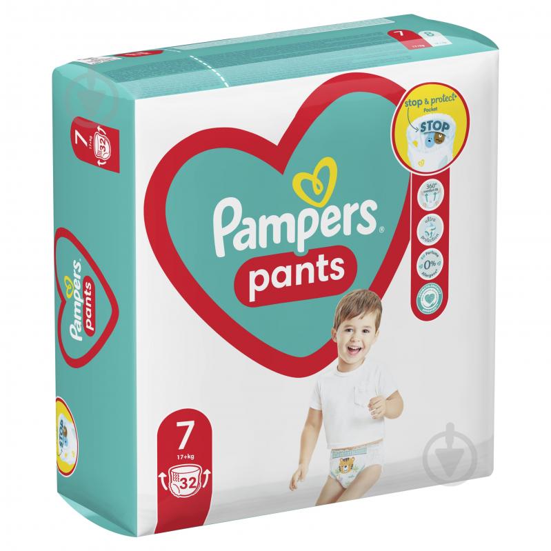 Підгузки-трусики Pampers 7 17+ кг 32 шт. - фото 3