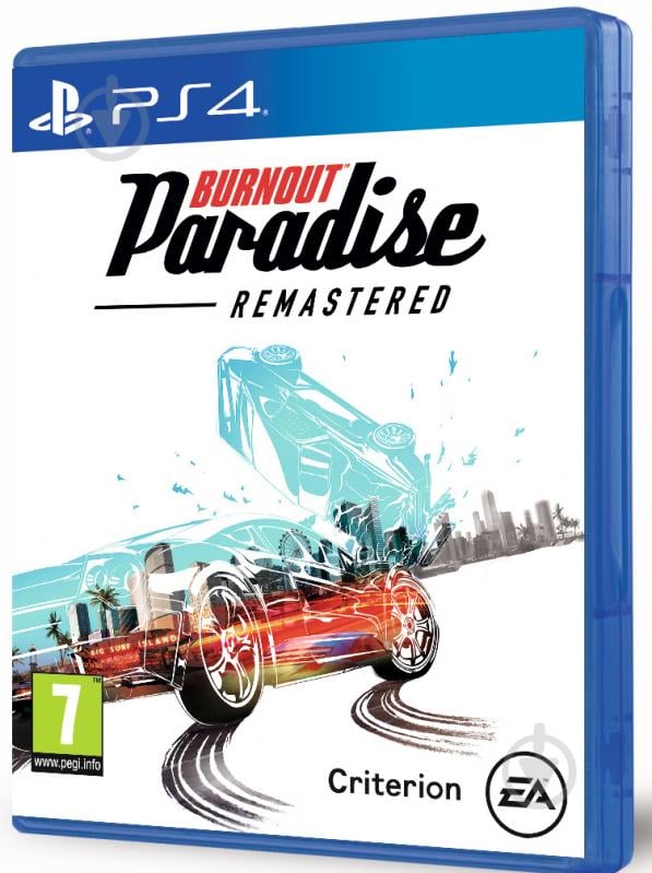 Игра Sony Burnout Paradise Remastered BD диск - фото 3