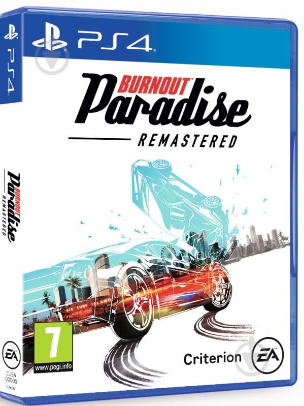 Игра Sony Burnout Paradise Remastered BD диск - фото 2