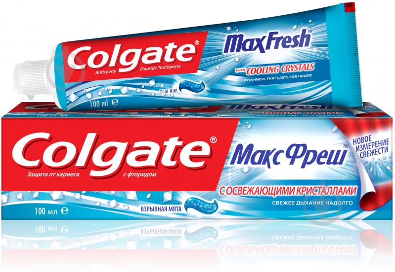 Зубна паста Colgate Макс Фреш Вибухова М'ята освіжаюча 100 мл - фото 1