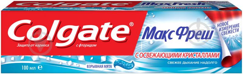 Зубна паста Colgate Макс Фреш Вибухова М'ята освіжаюча 100 мл - фото 2