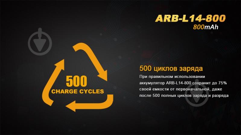 Аккумулятор Fenix ARB-L14-800 - фото 4