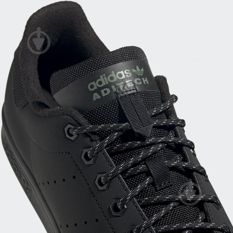 Кросівки чоловічі демісезонні Adidas STAN SMITH FV4641 р.43 1/3 чорні - фото 7