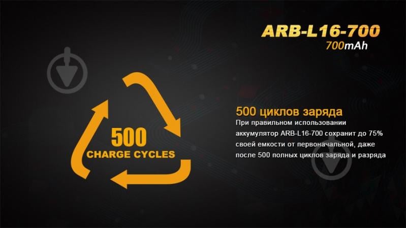 Акумулятор Fenix ARB-L16-700 - фото 5