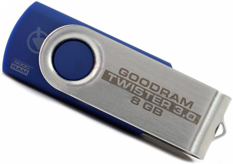 Флеш-пам'ять USB GOODRAM Twister 8 ГБ USB 3.0 blue (PD8GH3GRTSBR9) - фото 1