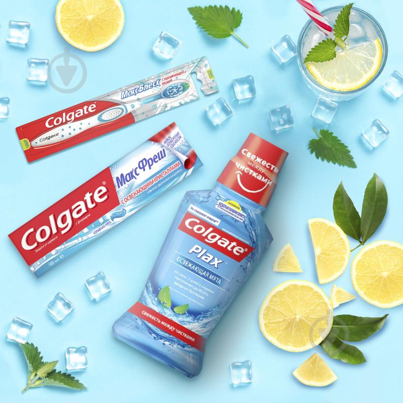 Ополаскиватель для полости рта Colgate Plax Освежающая мята 250 мл - фото 4