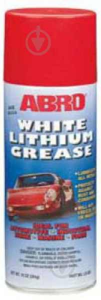 Мастило літієве ABRO White lithium grease LG-380 284гр - фото 1