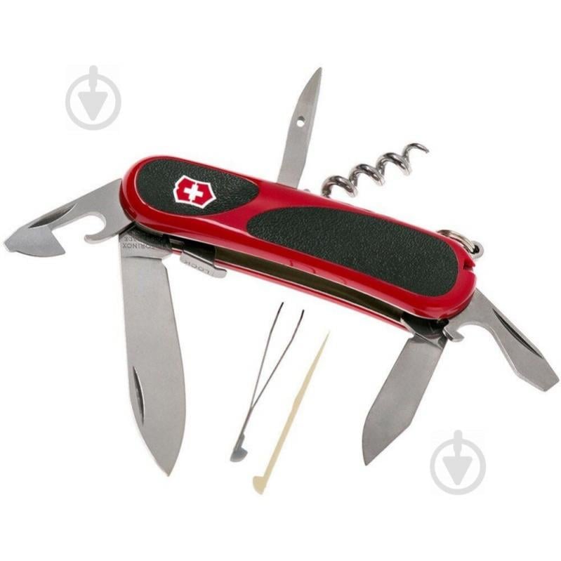 Ніж швейцарський Victorinox Delemont EvoGrip S101 red/black 2.3603.SC - фото 2