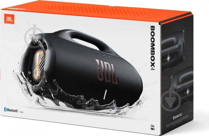 Портативна колонка JBL Boombox 4 2.0 black (JBLBOOMBOX4BLKEP) - фото 6