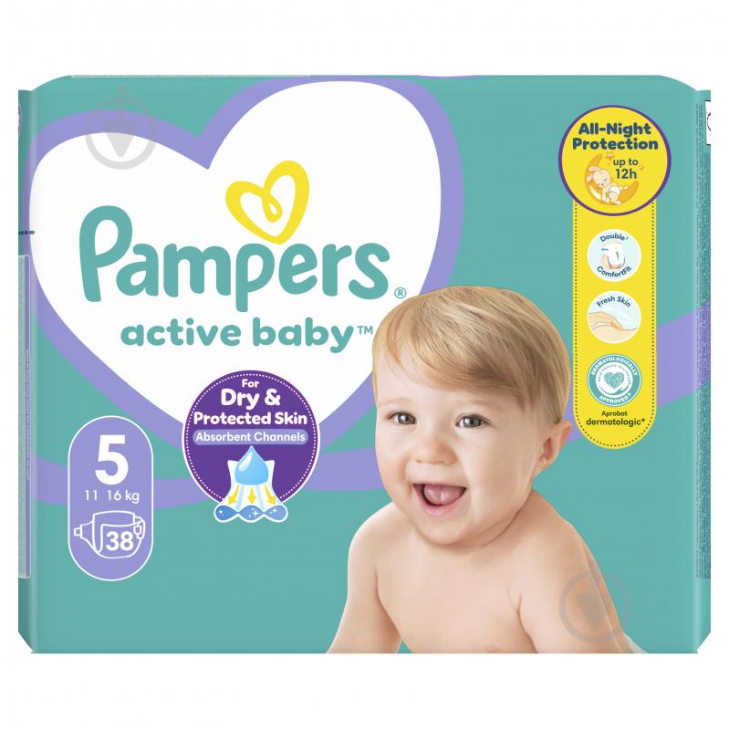 Підгузки Pampers Active Baby 5 11-16 кг 38 шт. - фото 2