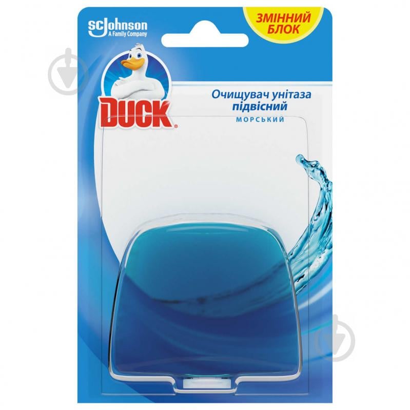 Туалетный блок DUCK Морской 55 мл сменный 936122 - фото 1