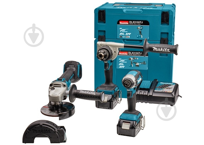 Набор электроинструментов Makita аккумуляторных DLX3155TJ - фото 1