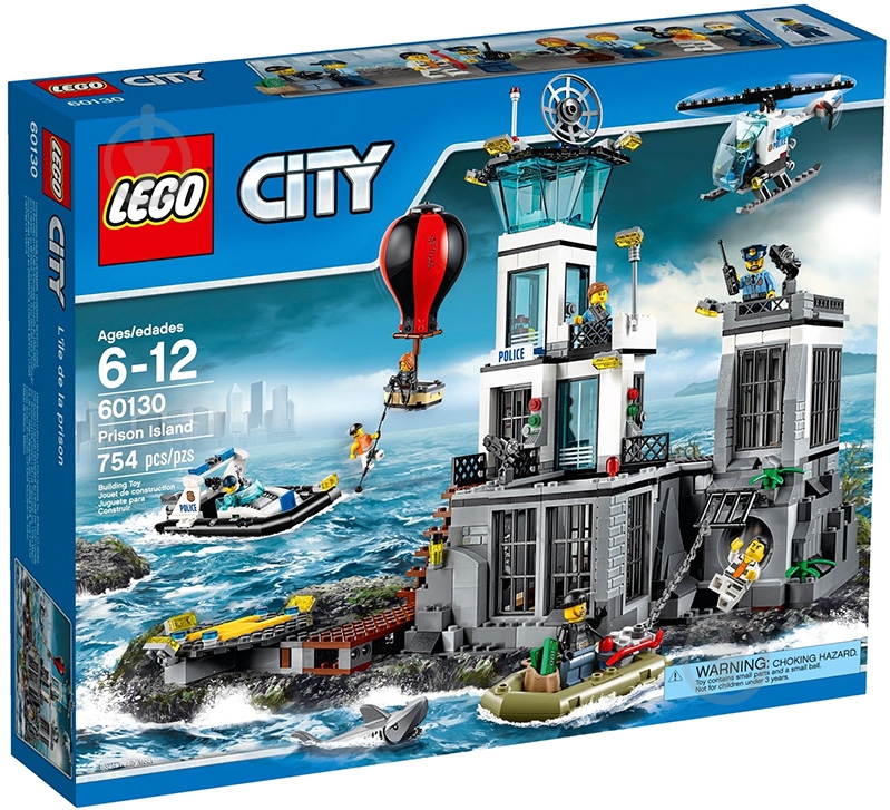 Конструктор LEGO City Острів-в’язниця 60130 - фото 1