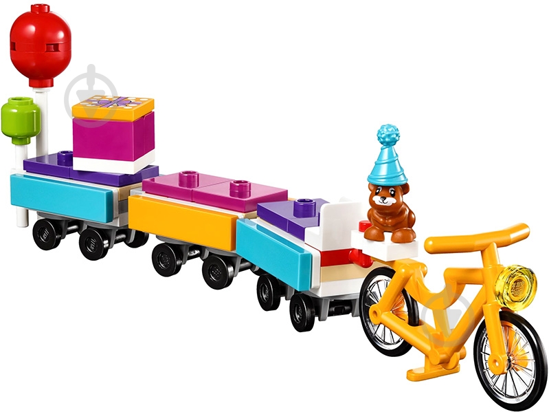 Конструктор LEGO Friends День рождения Парк аттракционов 41111 - фото 3 Конструктор LEGO Friends День рождения Парк аттракционов 41111 - фото 3