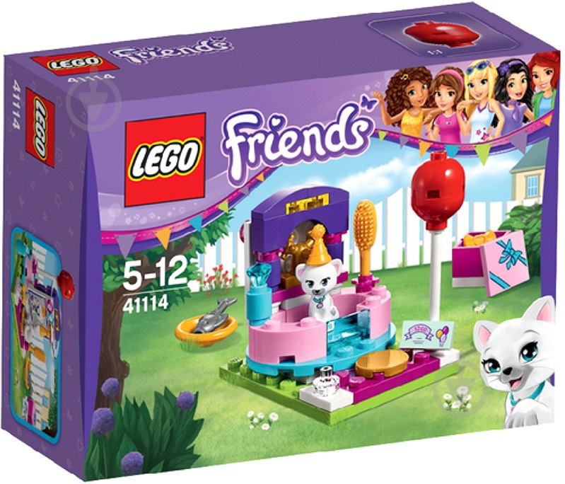 Конструктор LEGO Friends День народження Салон краси 41114 - фото 1