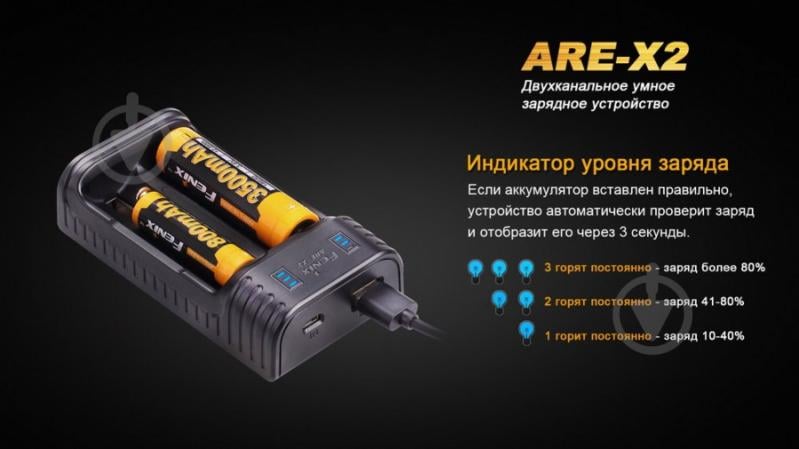 Зарядное устройство Fenix ARE-X2 - фото 9