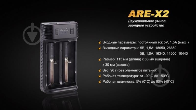 Зарядное устройство Fenix ARE-X2 - фото 4