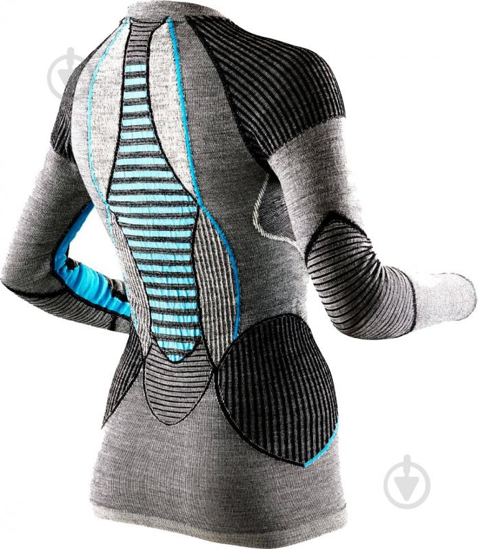 Термофутболка Apani_Merino_Fastflow I100467 р.XS серый - фото 2