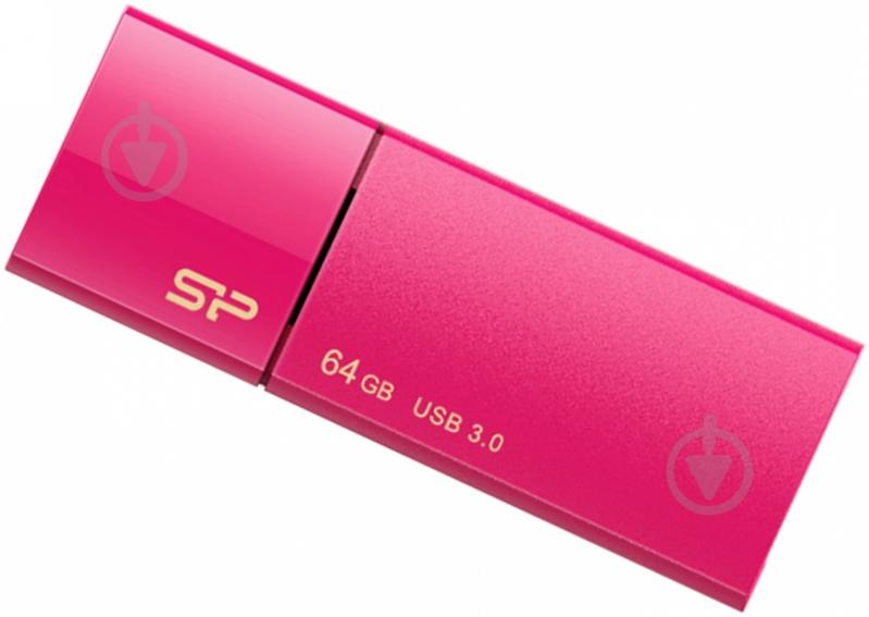 Флеш-пам'ять USB Silicon Power Blaze B05 64 ГБ USB 2.0 peachy (SP064GBUF3B05V1H) - фото 1