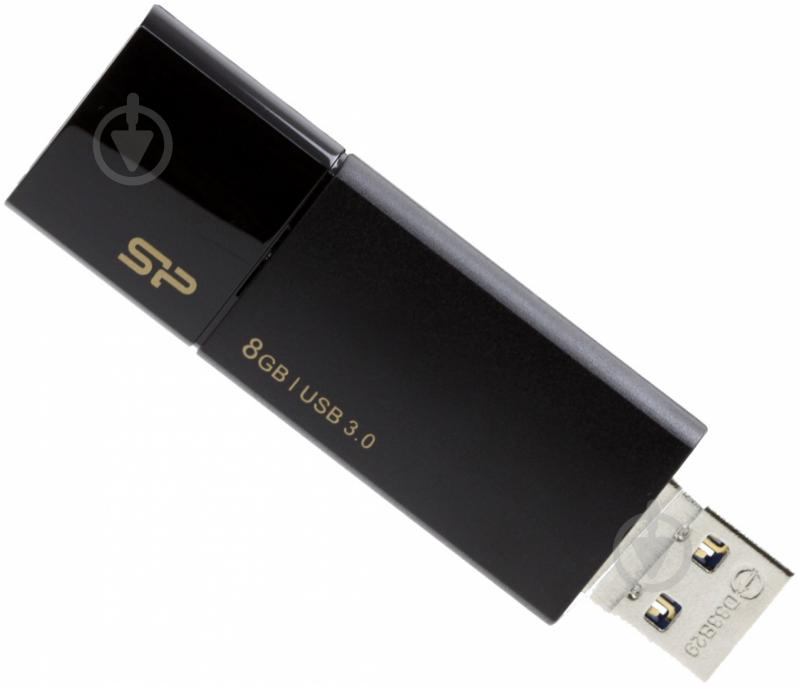 Флеш-пам'ять USB Silicon Power Blaze B05 8 ГБ USB 3.0 black (SP008GBUF3B05V1K) - фото 3