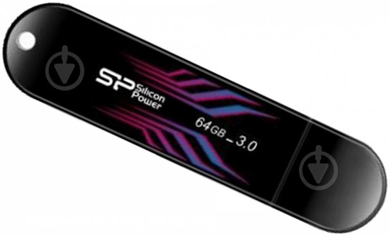 Флеш-память USB Silicon Power Blaze B10 64 ГБ USB 2.0 blue (SP064GBUF3B10V1B) - фото 1