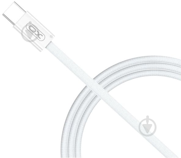 Кабель Xo NBQ260A High-fashion Series Type-C to Type-C - 60W 1 м білий (NBQ260A_С_White) - фото 2 Кабель Xo NBQ260A High-fashion Series Type-C to Type-C - 60W 1 м білий (NBQ260A_С_White) - фото 2
