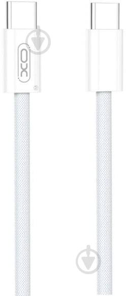 Кабель Xo NBQ260A High-fashion Series Type-C to Type-C - 60W 1 м білий (NBQ260A_С_White) - фото 1 Кабель Xo NBQ260A High-fashion Series Type-C to Type-C - 60W 1 м білий (NBQ260A_С_White) - фото 1