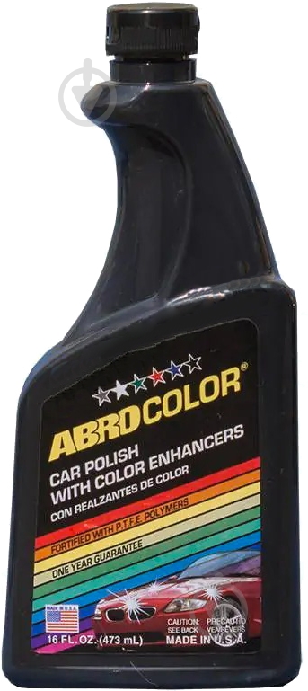 Полироль черный ABRO AB-301 BL 473 мл - фото 1