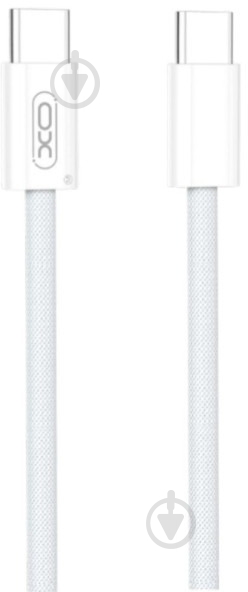 Кабель Xo NBQ260A High-fashion Series Type-C to Type-C - 60W 1,5 м білий (NBQ260B_С_White) - фото 1 Кабель Xo NBQ260A High-fashion Series Type-C to Type-C - 60W 1,5 м білий (NBQ260B_С_White) - фото 1