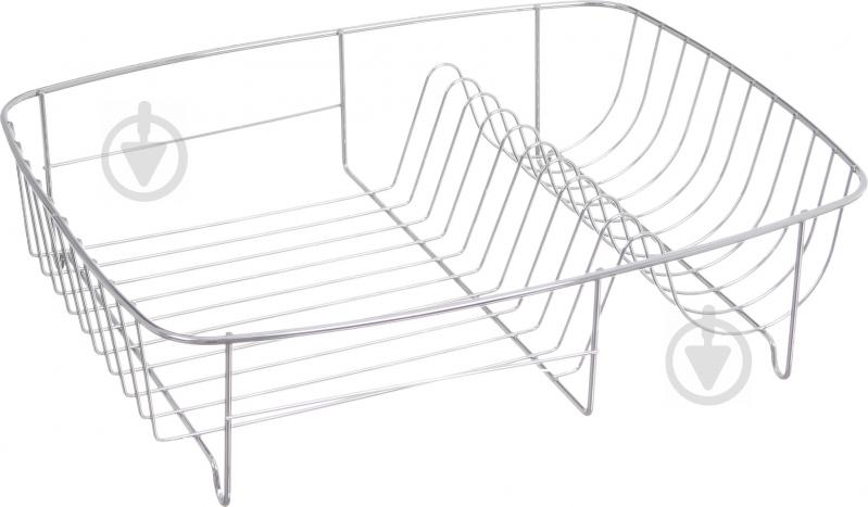 Сушка для посуду з піддоном 42х34,5х11 cм Flamberg - фото 12