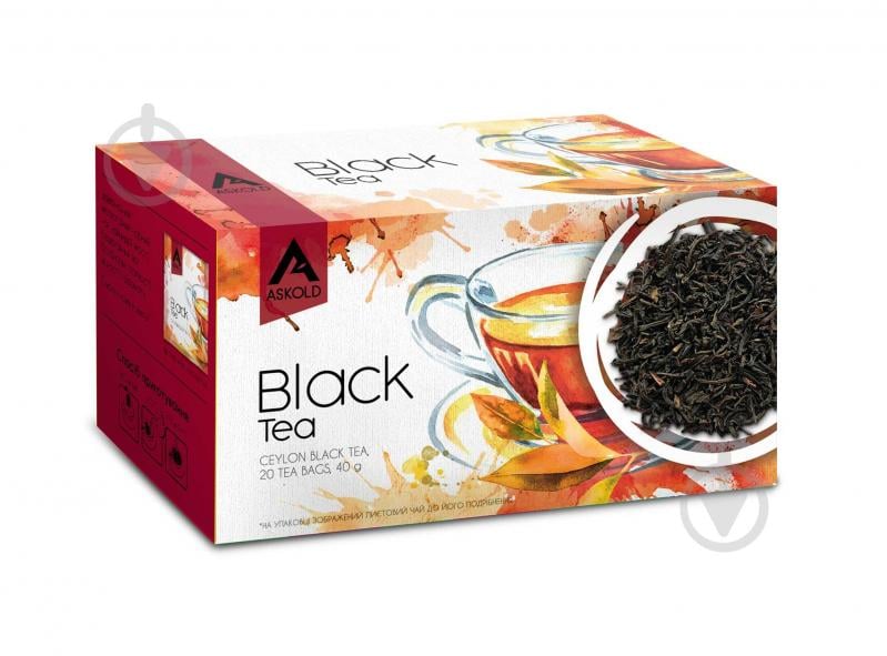 Чай Askold Black 20 шт. 40 г - фото 1