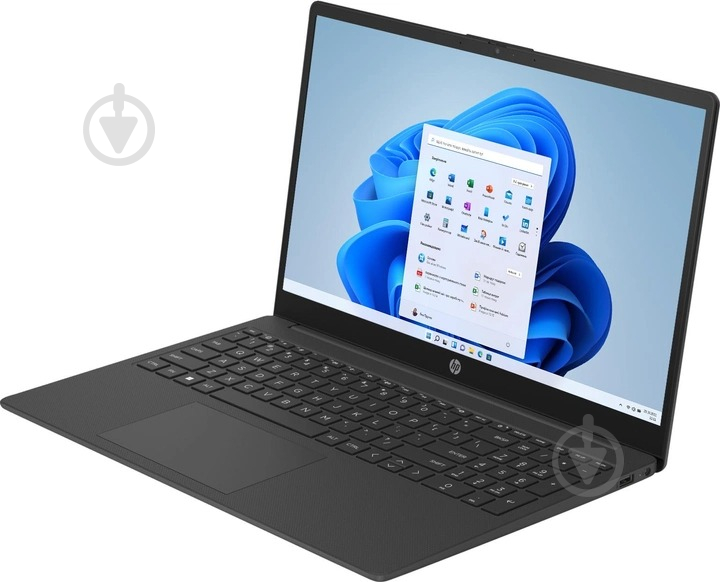 Ноутбук HP Laptop 15-fc0019ua 15,6" (9H8N7EA) jet black - фото 5